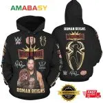 Roman Reigns WWE Wrestling 3D Hoodie Gift For Men And Women