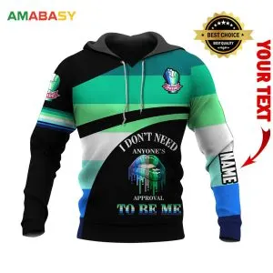 Proud Gay LGBT Ally Pride Month Rainbow Flag Personalized 3D All Over Print Hoodie